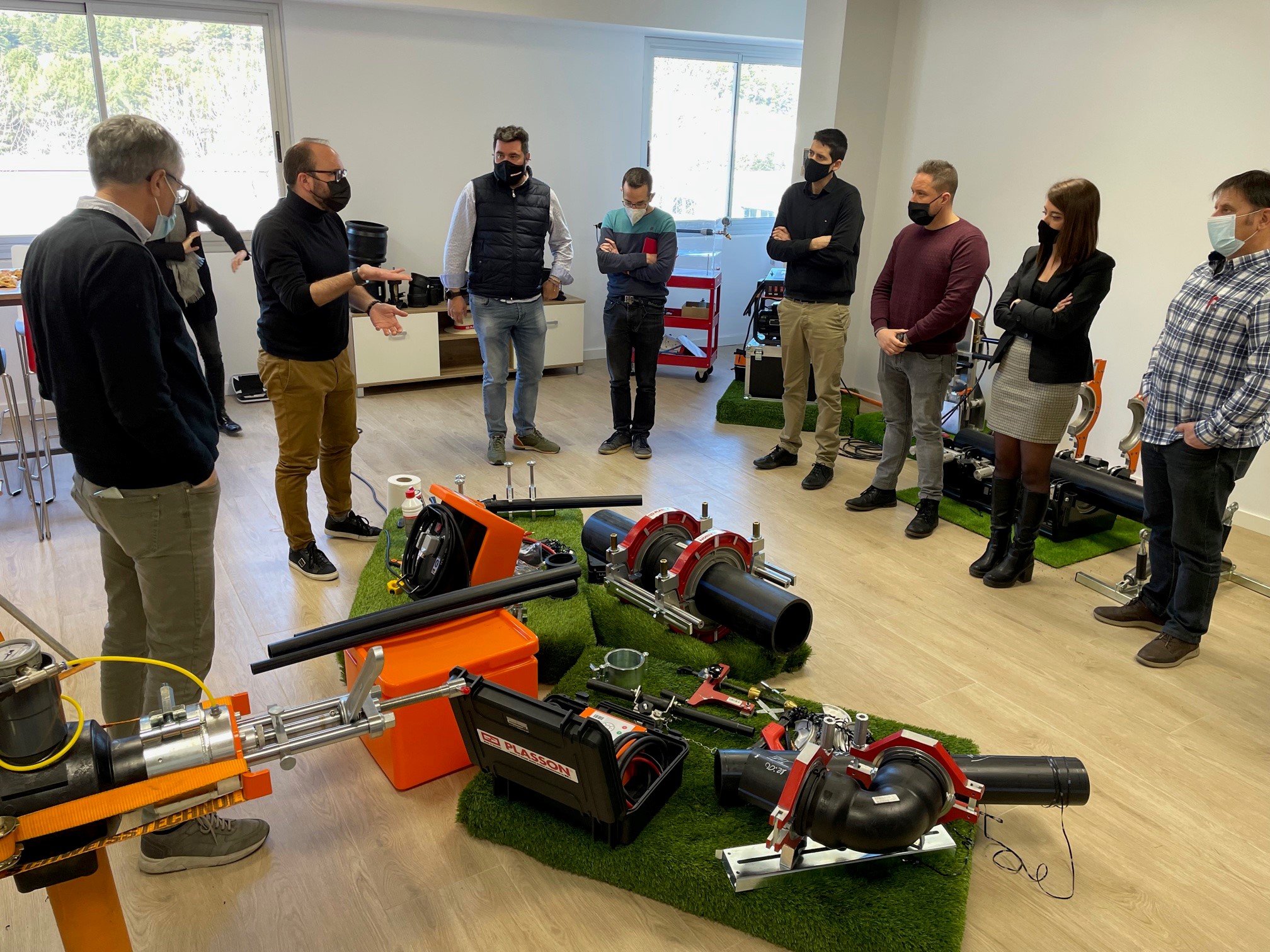 Jornada técnica y visita a las instalaciones de Plasson Spain