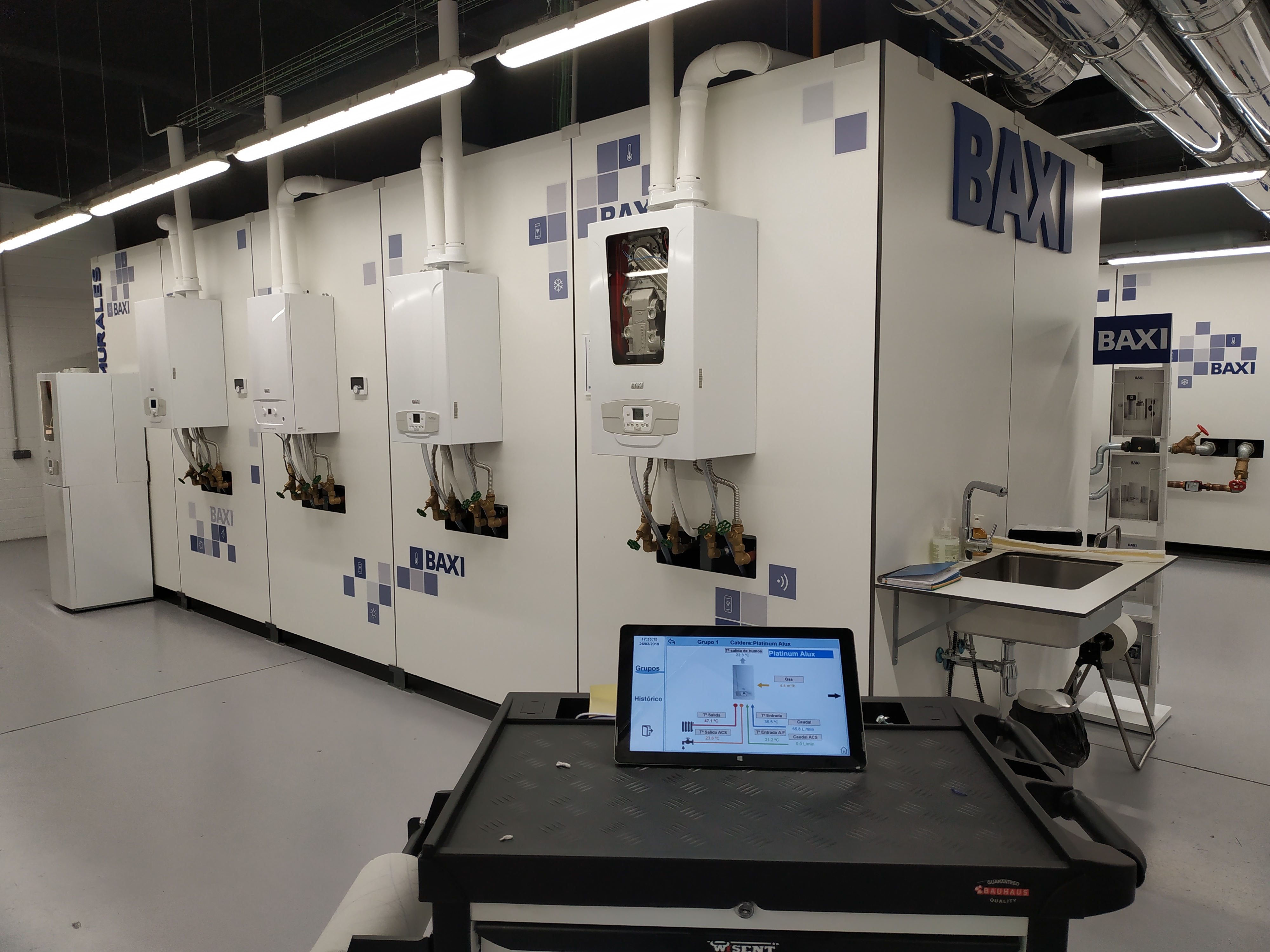 Formación de Aerotèrmia en las instalaciones de BAXI